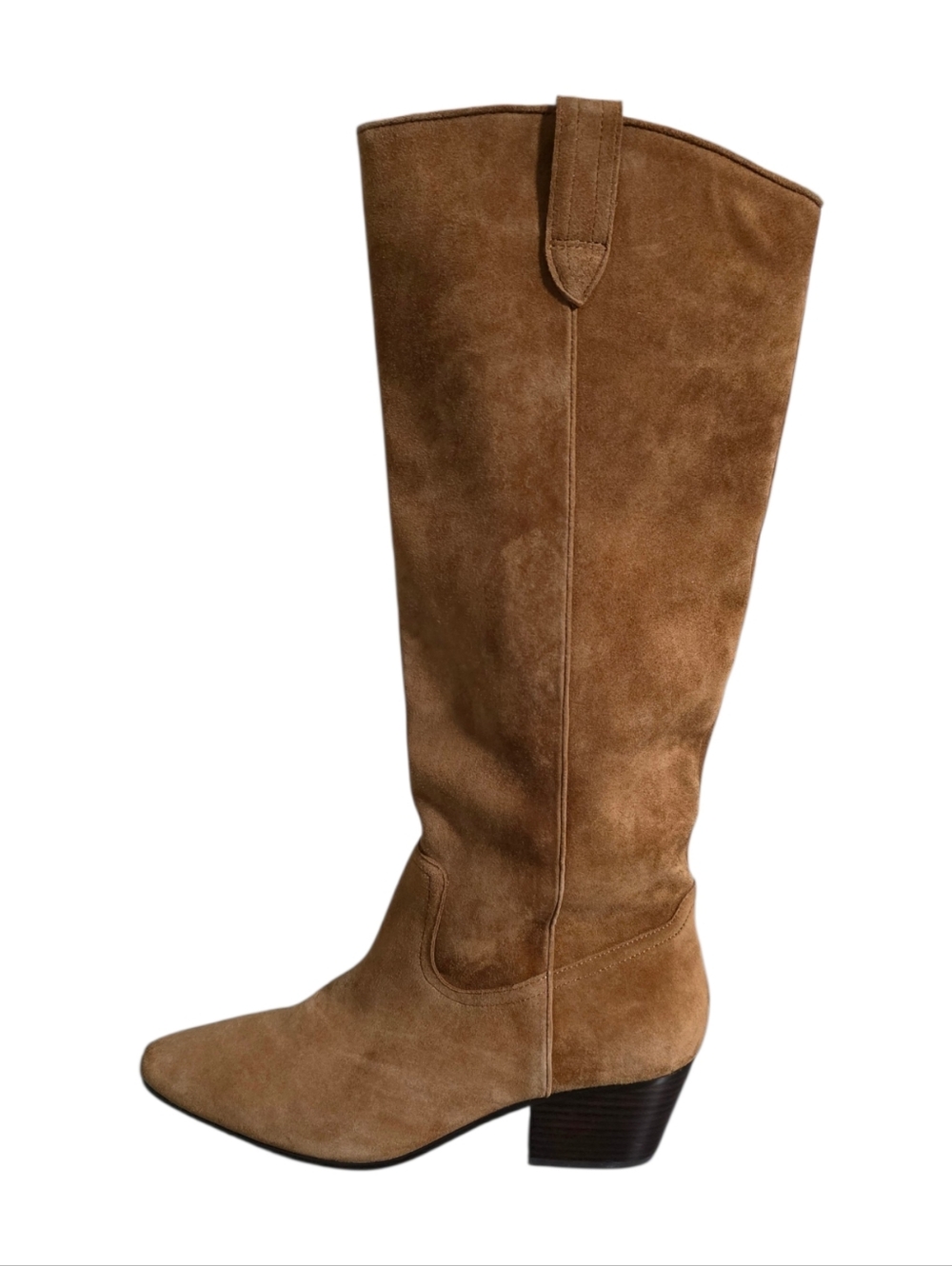 J. Crew Piper Knee High Suede Boots in Rich Toffee Size 11 - Picture 8 of 11